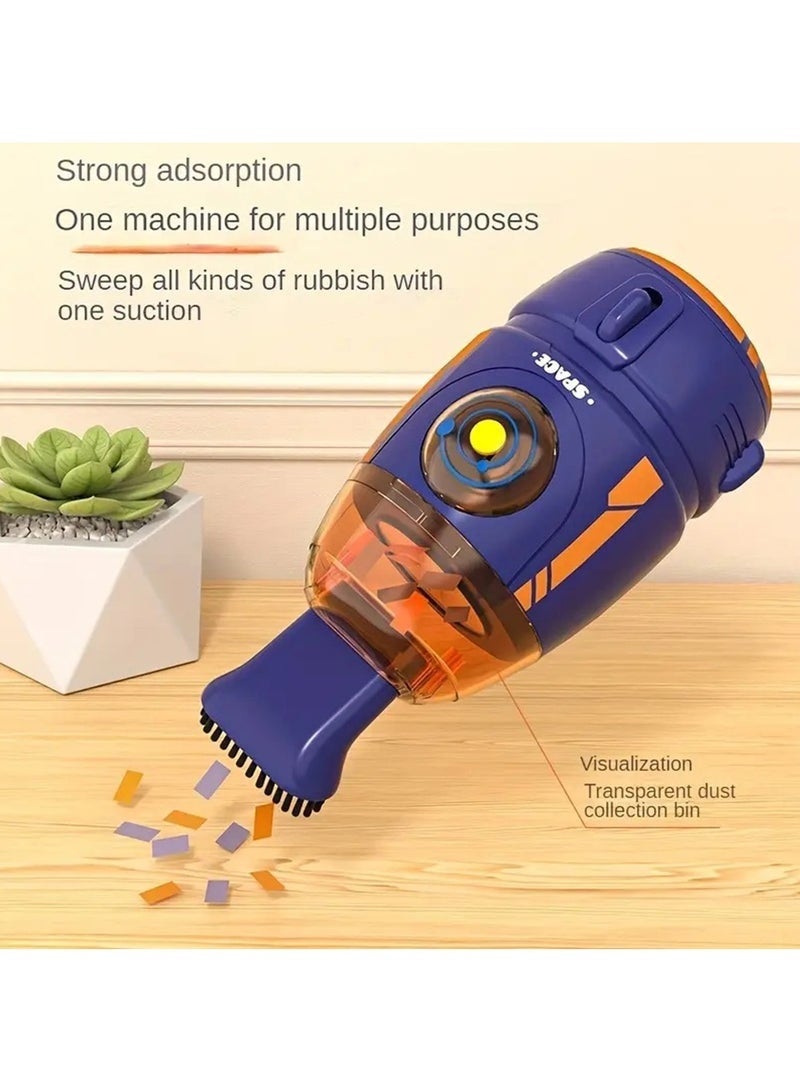 هاي هونور مُنظف أرضية مدمج - سهل الاستخدام، خفيف الوزن، وقابل للنقل - مثالي للتنظيف السريع والمساحات الصغيرة، رماد لجهاز الكمبيوتر المحمول، لوحة المفاتيح، الحاسوب، السيارة، الطاولة (أحمر أبيض) - Image 4